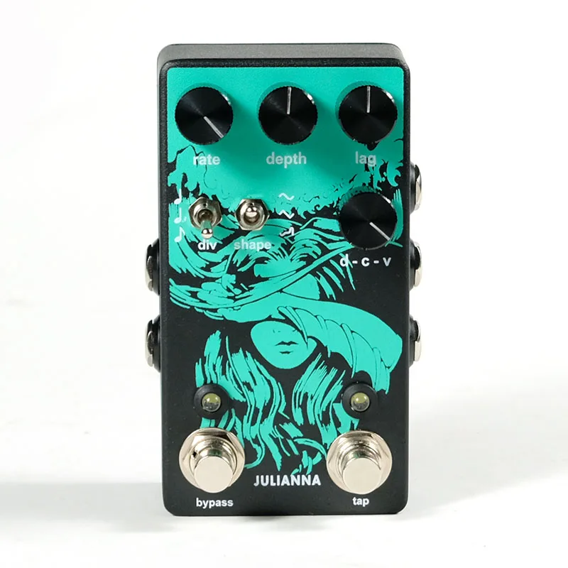 2023 New Version Lyrock Stereo Chorus Guitar Effects Pedal Audio