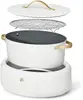 10-in-1 6qt Electric Multi-Cooker by Drew Barrymore 7 Preset Functions, Touch-Activated Digital Display Perfect For He 6