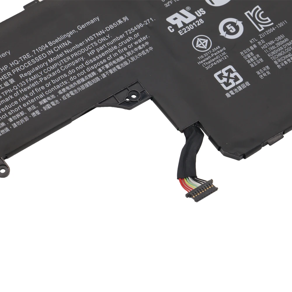 Nova Bateria para hp Dividir x2 100e 13-m Wo03xl 13-m010dx Tablet 725606725496271 609881131 Hstnn-ib5i 001 Hstnn-1b1w Wm06 Woo3xl - Imagem 5