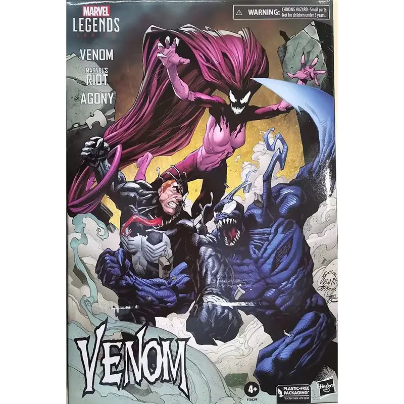 

Original Hasbro Marvel Legends Series VENOM RIOT AGONY In Stock Action Collection Figures Model Toys