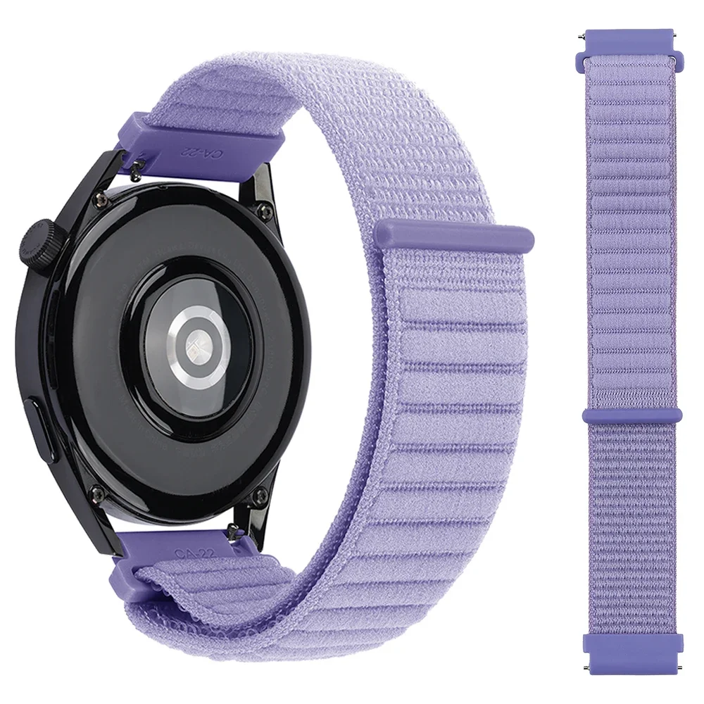 Braided Nylon Sports Watch Strap, 20-22mm
