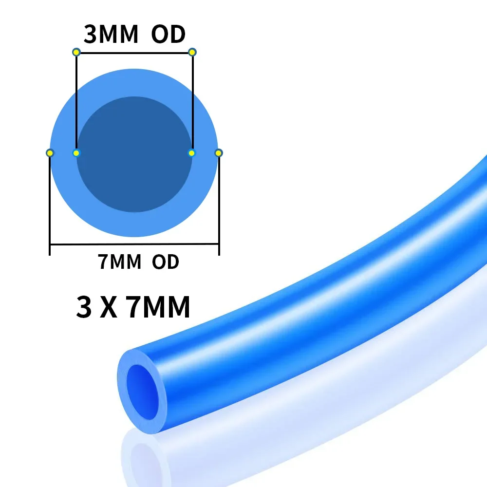 High-Performance Blue Silicone Vacuum Hose - 1 Meter