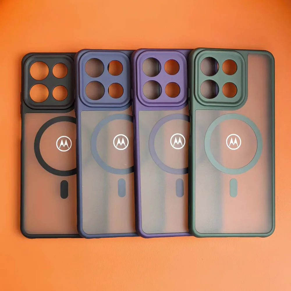 Matte Translucent Magnetic Wireless Charging Protective Case