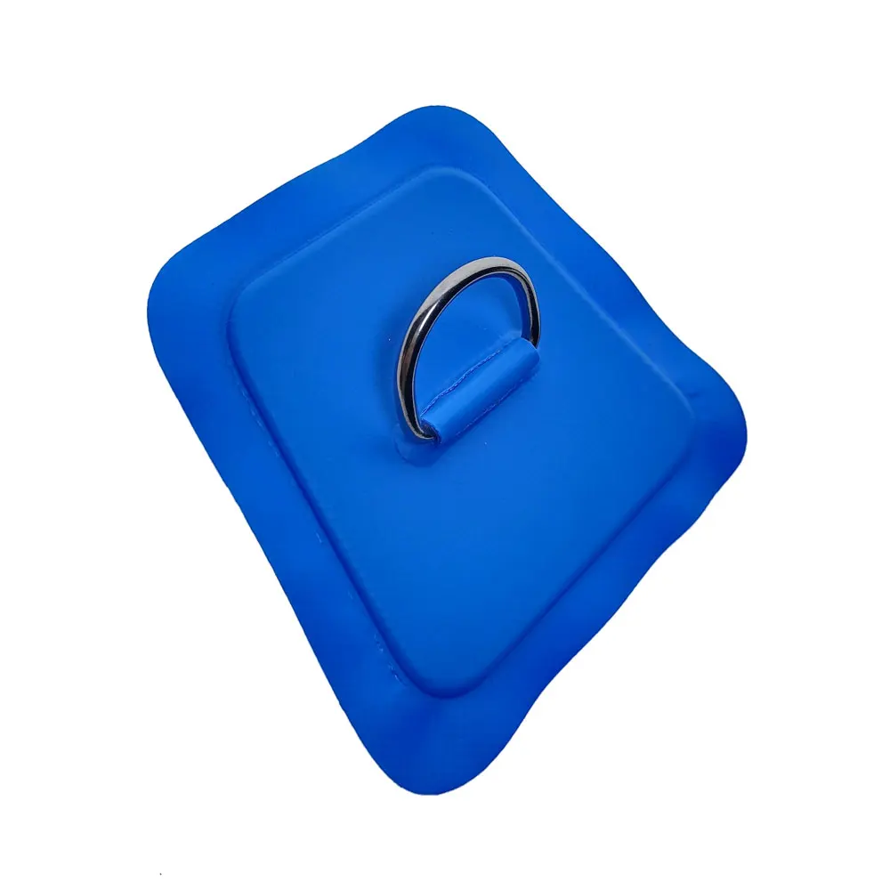 TOBWOLF Lot De 6 Patchs En Forme De D En Acier Inoxydable Pour