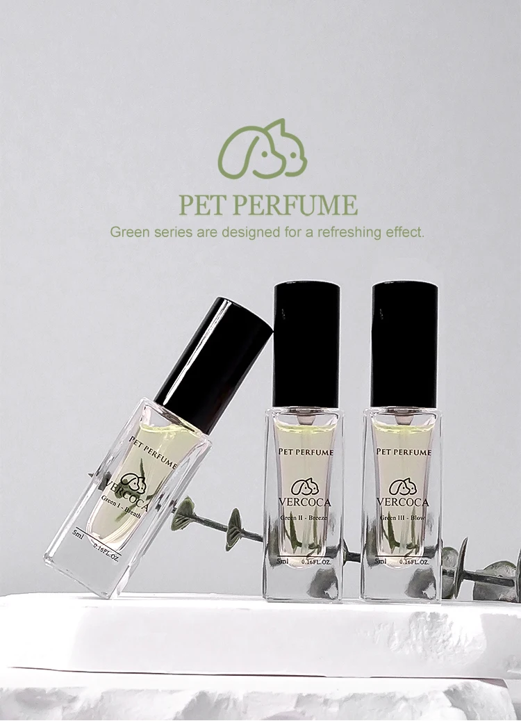 Perfume Original Manufacturing 5ml Grass Scent Sample Alcohol and Paraben Free Perfume Tester Mini Dog for Pets and Kid