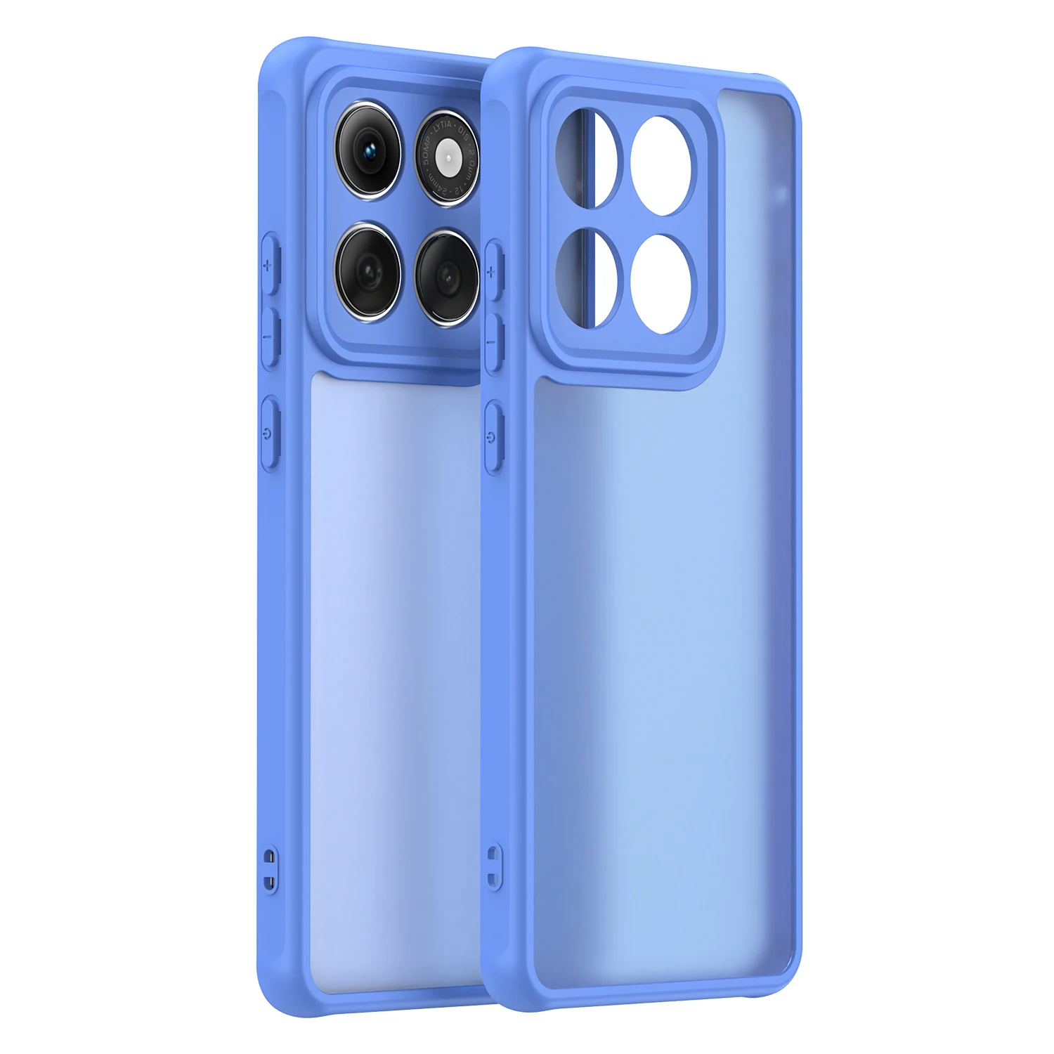 Shockproof Armor Bumper Silicone Phone Case - Hard Cover Capa