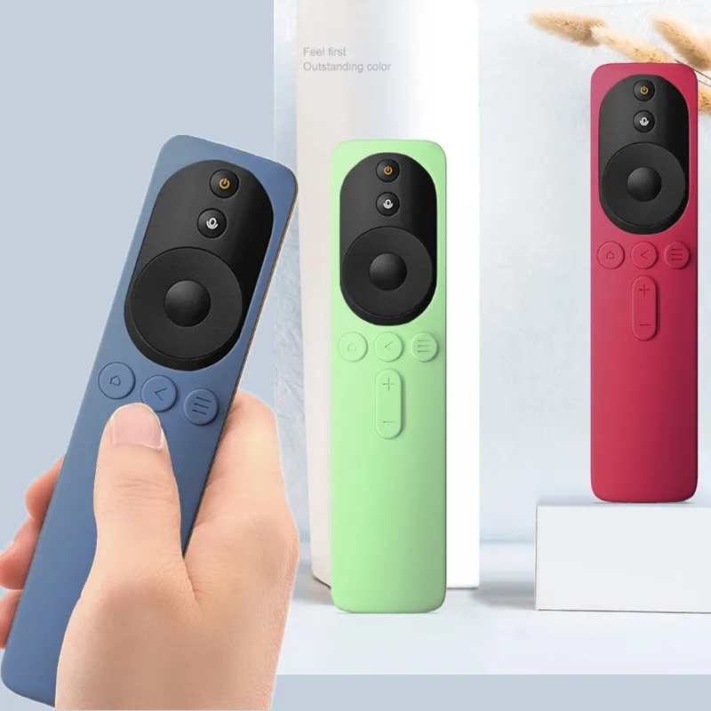 Silicone Dustproof Shock-resistant Remote Control Cover for Xiaomi TV Mi 4A 4C 4X 4S Soft Protective Remote Case Bag Shell