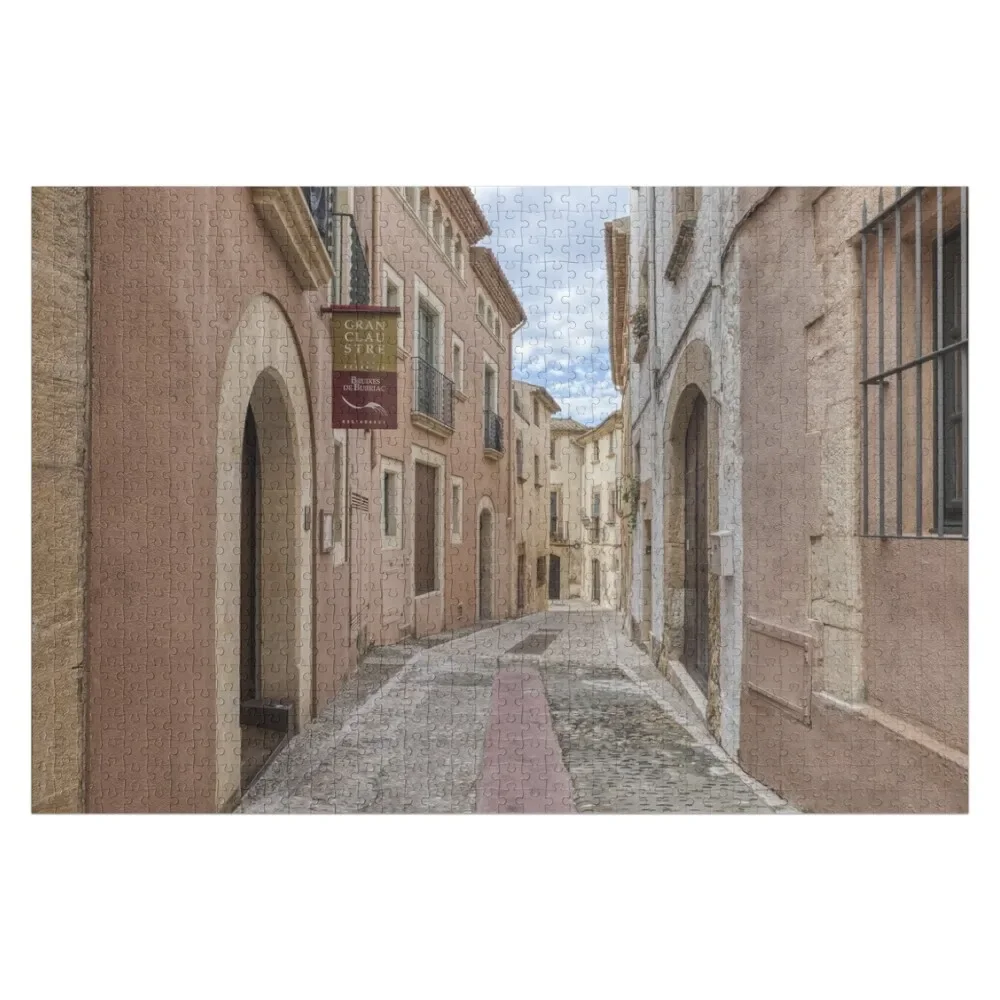 

Carrer del Cup (Altafulla, Catalonia) Jigsaw Puzzle Wooden Boxes Customizeds For Kids Puzzle