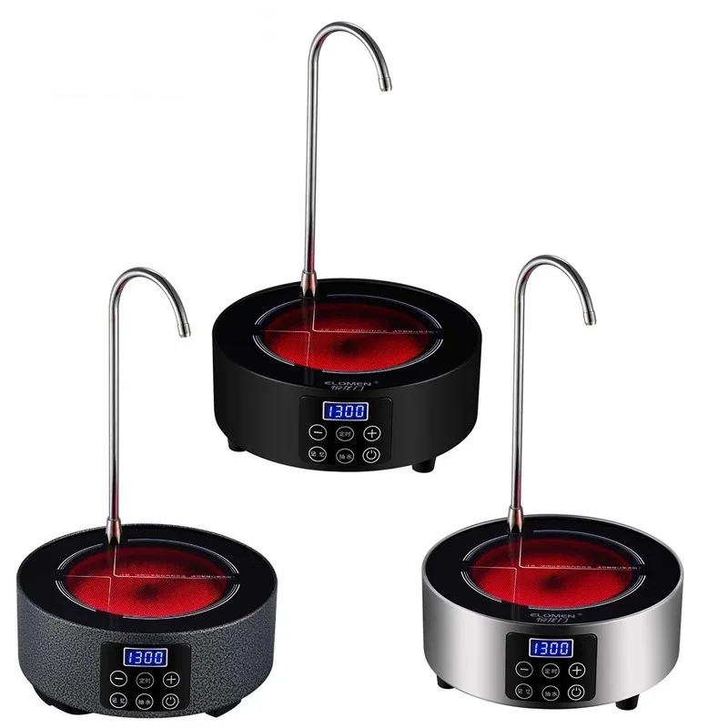 Automatic Water Pumping Electric Clay Stove Mini Coffee Stove Non-induction Tea Japanese Iron Pot
