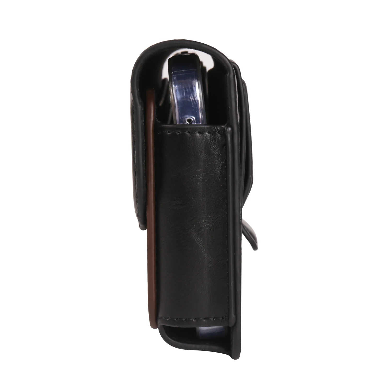 FULAIKATE Crazy Horse Handytasche mit horizontaler Taille für Herren, Ledertasche für Samsung Note 23 Ultra, iPhone 15 Pro Max, 6,1 "-7,2" – Detail 17