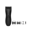 Men'S Electric Trimmer Groin Hair Trimmer Pubic Hair Removal Intimate Areas Body Clipper Epilator Rechargeable Shaver 4