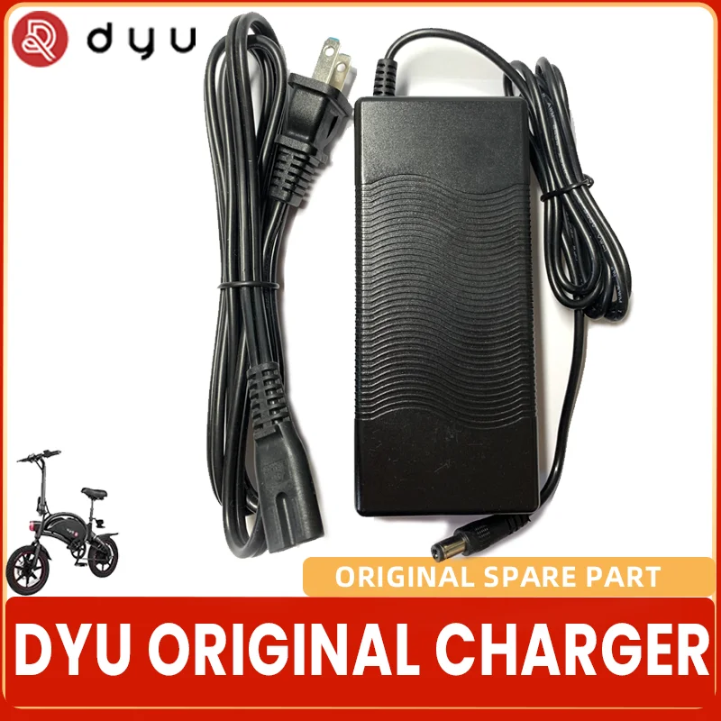 

DYU Charger Input 100-240VAC Output 42V for DYU Electric Bike D1 D2 D3+ S2 V1