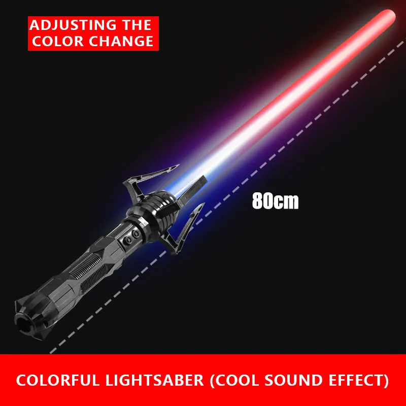 Laser Sword Cosplay Sword Telescopic Toy Cosplay Toy Retractable Sword Toy Cosplay Prop Toy Laser Sword Red and Blue Double Sword Retractable Two In One Lightsaber Jedi Cosplay WeaponMartial Arts Performance Children