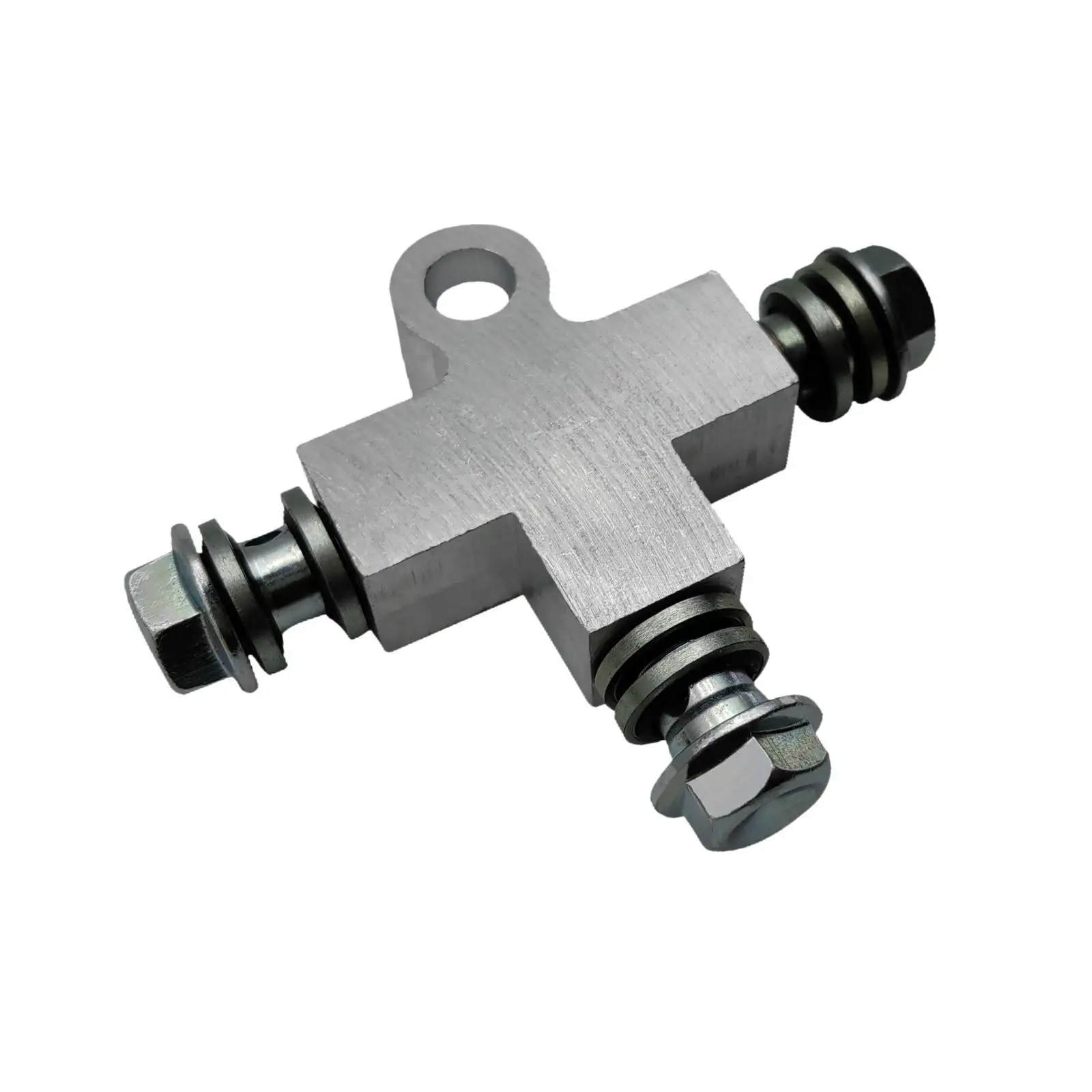 Hydraulic Brake Oil Line Tee M10 T Shape Brake Line Tee Car Beach Kart Hose 3 Way Connector 10mm Hose Connector