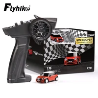 Turbo Licensed Mini Cooper F56 3 Door Hatch 1/76 Radio Control Racing RC Car RTR Kit For Kids and Adults Gift 1