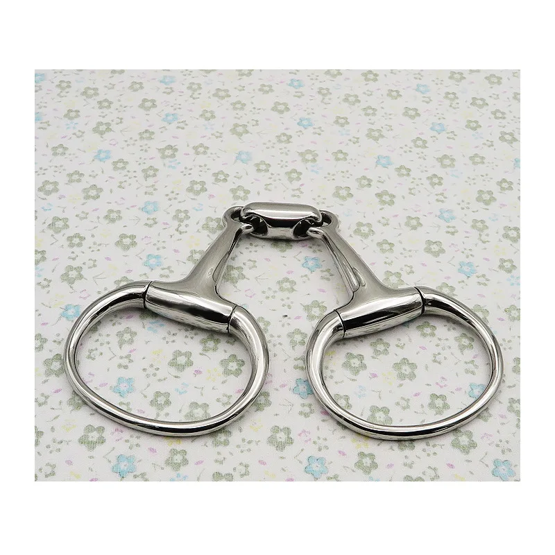 Horse Snaffle Stainless Steel Training Mouth Bit  Western Copper Roller Jointed Mouth Curb Hight Quality Horse Bit 6