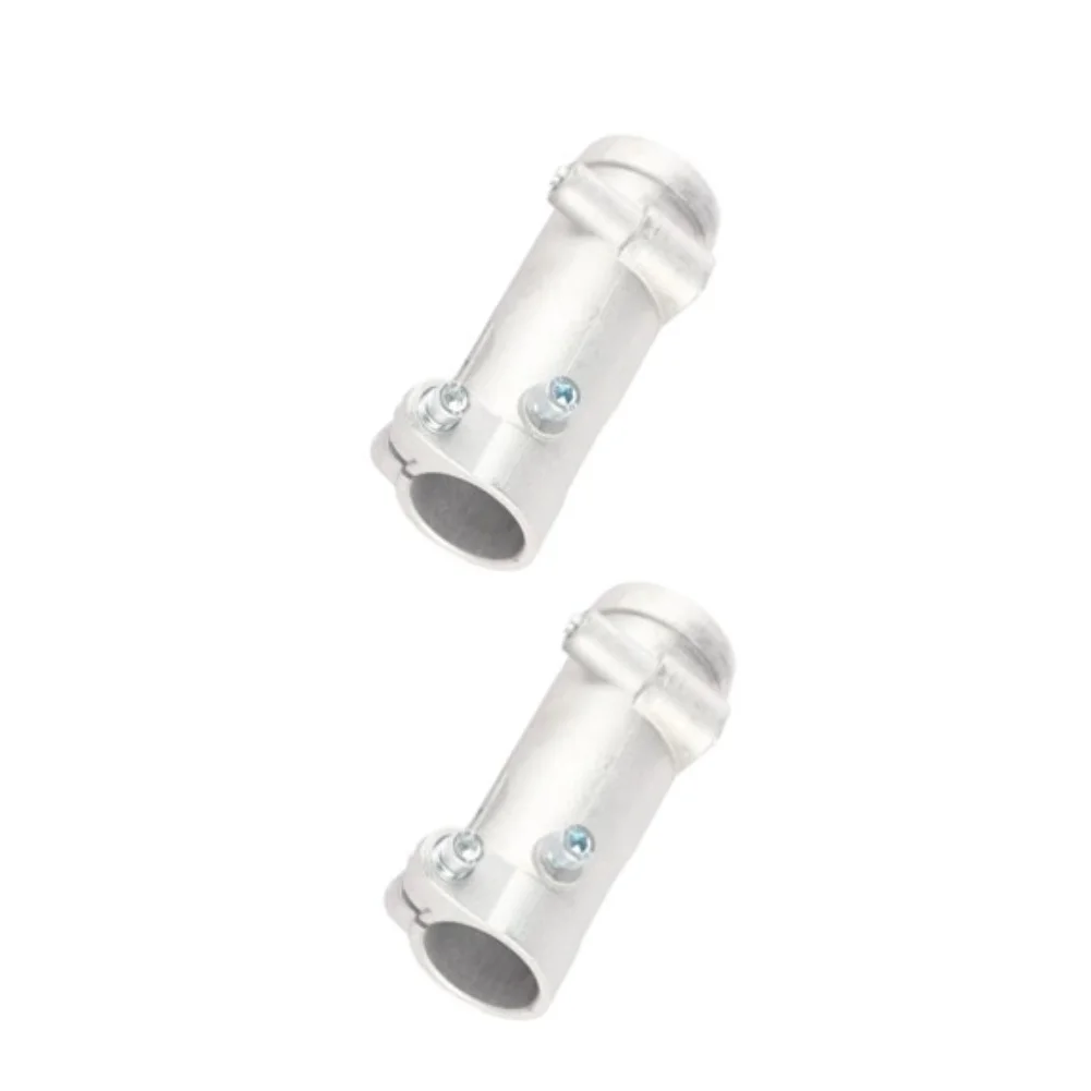 2Pcs 94mm Grass Trimmer Flexible Shaft Aluminum Connector Tube Adapter Replacement For Backpack Brush Grass Trimmers Accessories