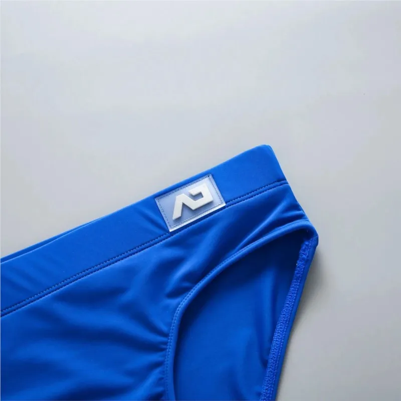 Addicted Men's swimming trunks with low waist sexy big anti-embarrassing quick-drying young men's sports briefs 2