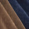 Maden Retro Heavyweight Knitted Velveteen-like Jacket Lapel Solid Color with Pockets Shirt for Men's Autumn and Winter Outwear 6