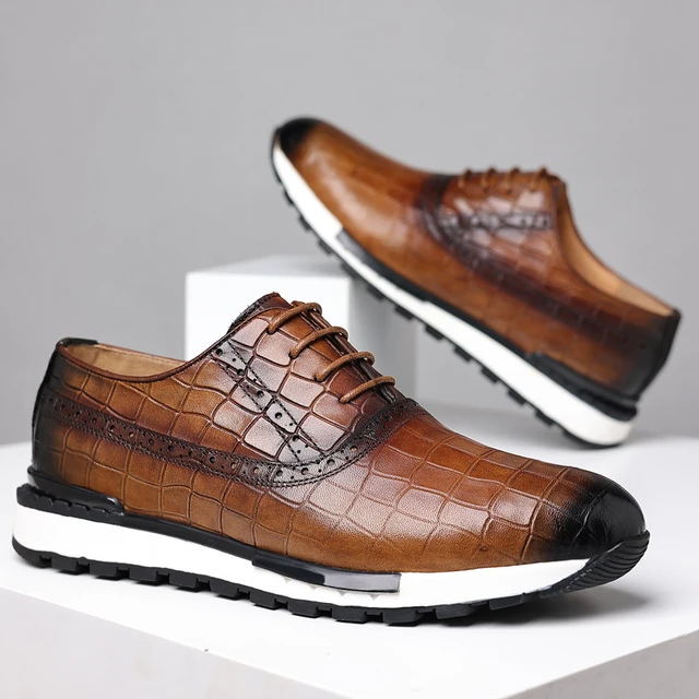 Comfortable Genuine Leather Men's Shoe