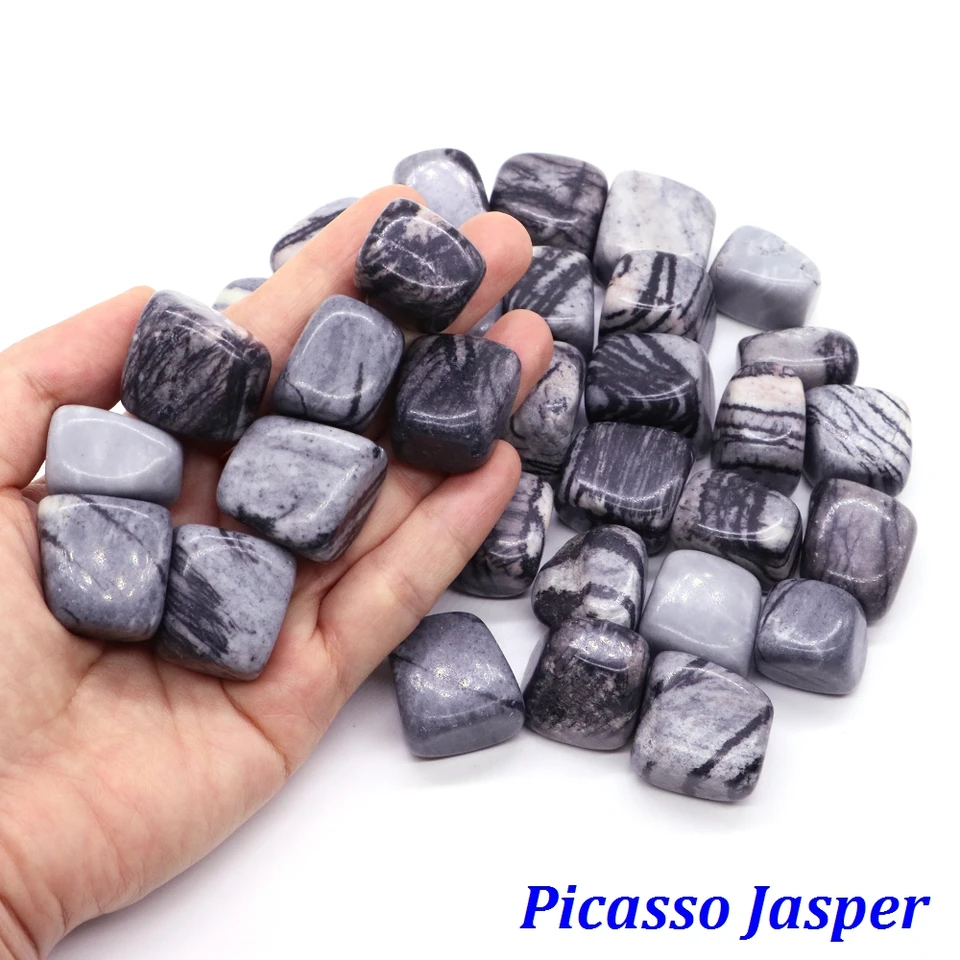 Pierre Naturelle Polie En Vrac - Quartz, Agate Bleue - Décoration Aquarium, Jardin, Intérieur - Lot De 1 Pièce (10-40mm)