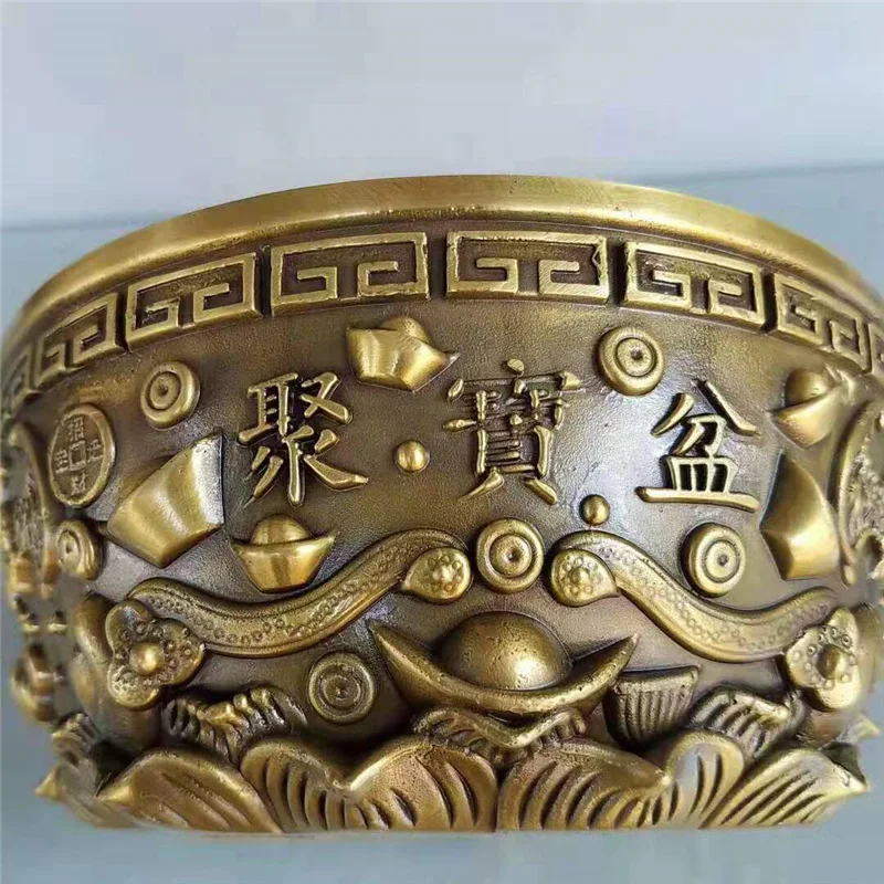 Brass Cornucopia Home Decoration Office Culture Metal Crafts Ornaments Wholesale One Piece Dropshipping 4
