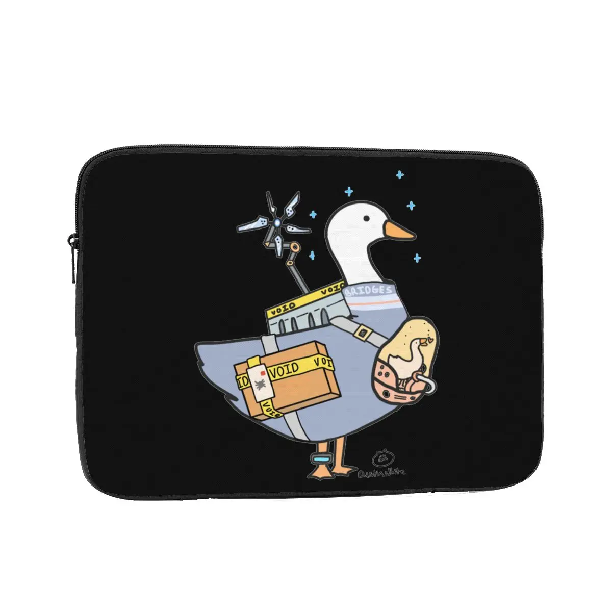 Laptop Liner Sleeve Hideo Kojima Notebook Bag Case For Macbook Air Pro Sam Porter Goose From Death Stranding Shockproof Case