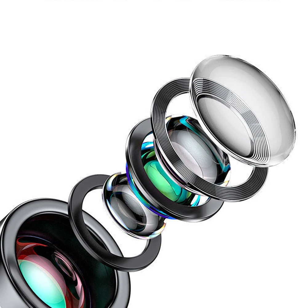 18/28/36X Mobile Phone Camera Lens Clip-On Zoom Monocular Telescope Universal Phone Camera Telephoto Lens for Smartphone