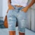 2023 New Cycling Denim Shorts Woman Fashion Tassel Tight Five-Point Shorts Washed Sexy Female Summer Thin Short Jeans 13
