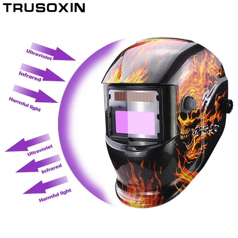 Solar Auto Darkening Electric True Color Wlding Mask/Helmet/Welder Cap/Welding Lens