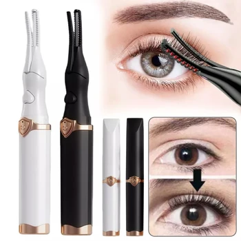 Electric Eyelash Curlers Rechargeable 3 Heat Modes Fast Heating Handheld Eyelash Curler Ideal Gift for Women Girlfriend 1