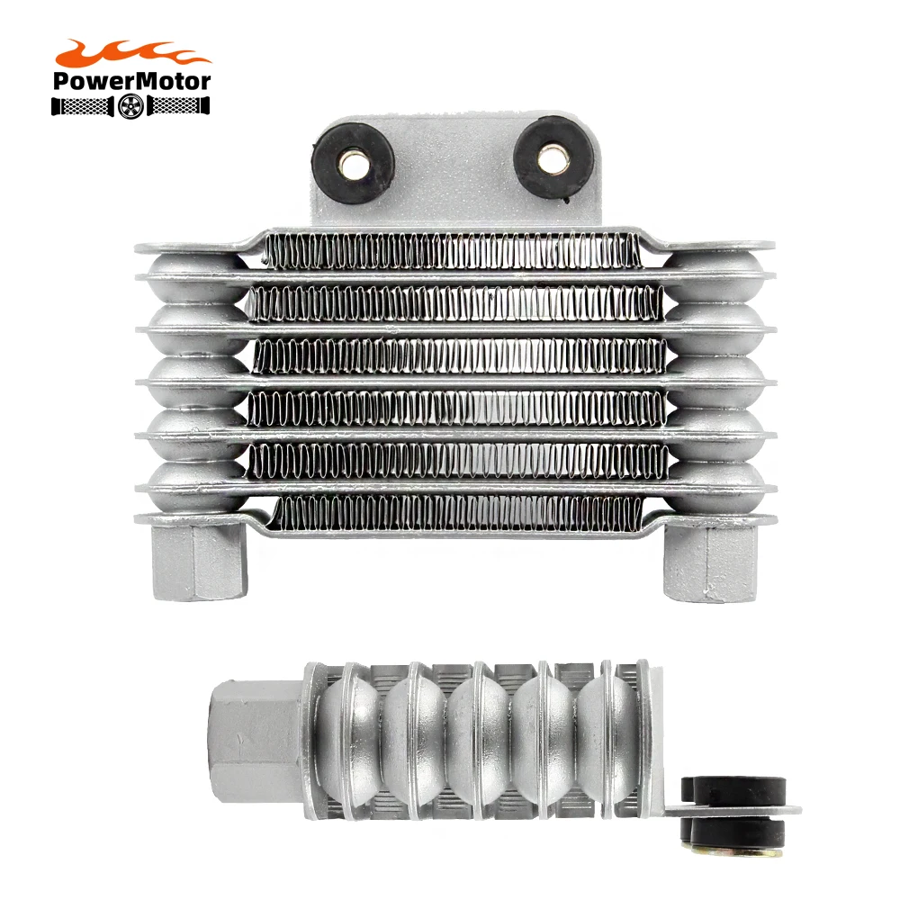 Universal Motorcycle Radiator Oil Cooler Moto Cooling For KTM Honda ...