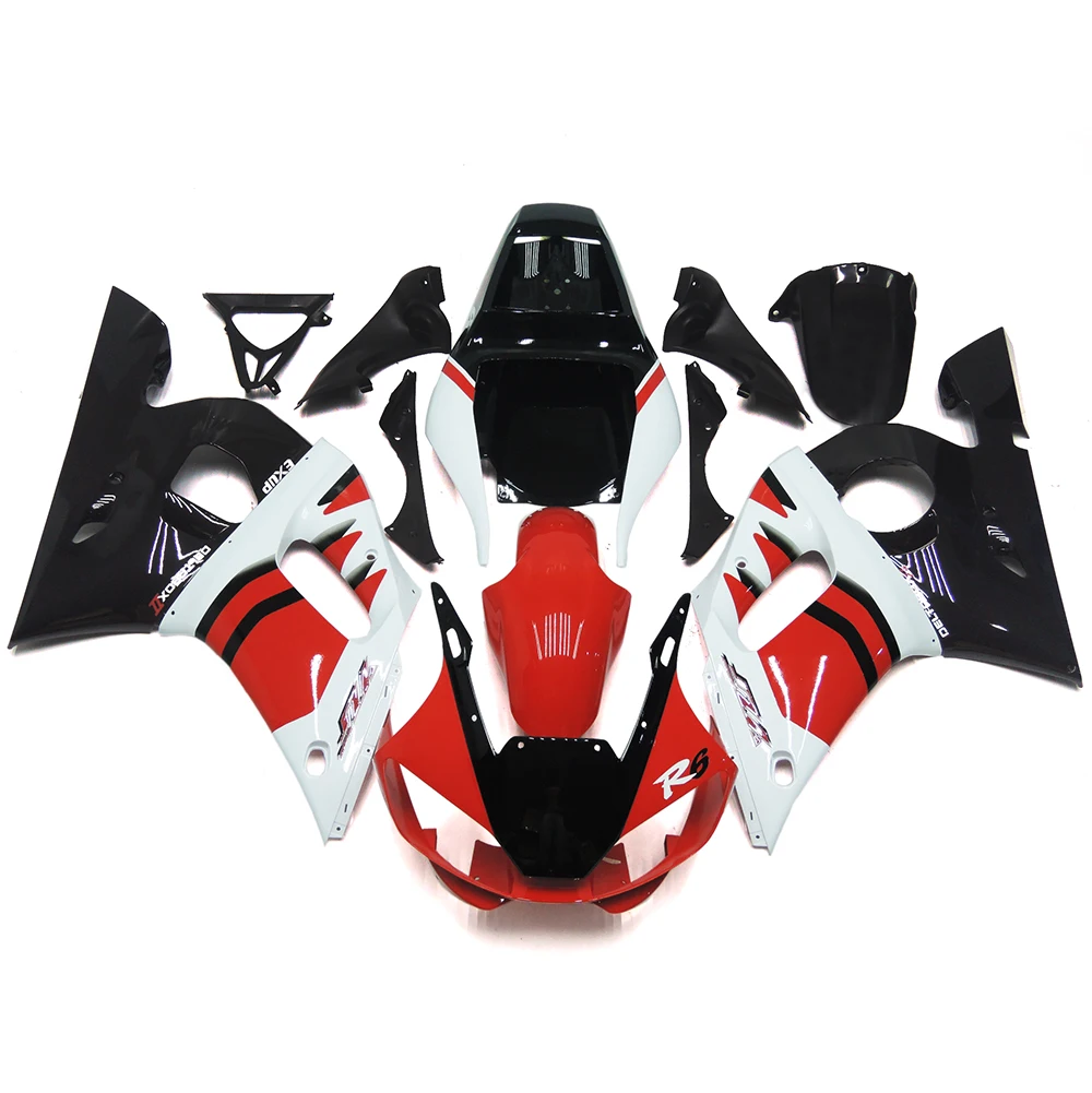 

НОВЫЕ комплекты обтекателей для цельного мотоцикла ABS, кузов для Yamaha R6 YZF-R6 YZFR6 1998 1999 2000 2001