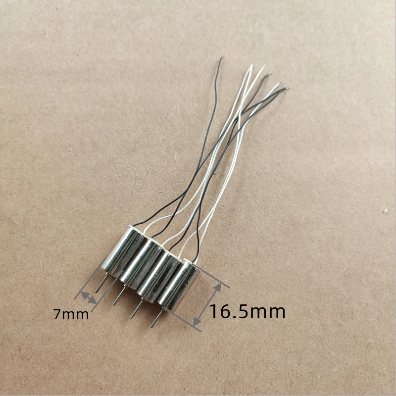 

4Pcs DIY DC 3.7V 50000RPM 716 Hollow Cup Motor Coreless Motor for RC Model Toy Helicopter Quadcopter Spare Parts