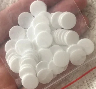 

200PCS White gasket for Mini Bottle Empty Glass Amber Essential Oil Bottle cap
