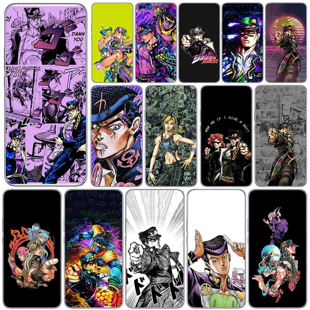 Jojojojo'S Bizarre Adventure Phone Per Motorola Moto One G8 G7 Play Action Fusion Plus Power Vision Zoom Hyper Macro Cover Case
