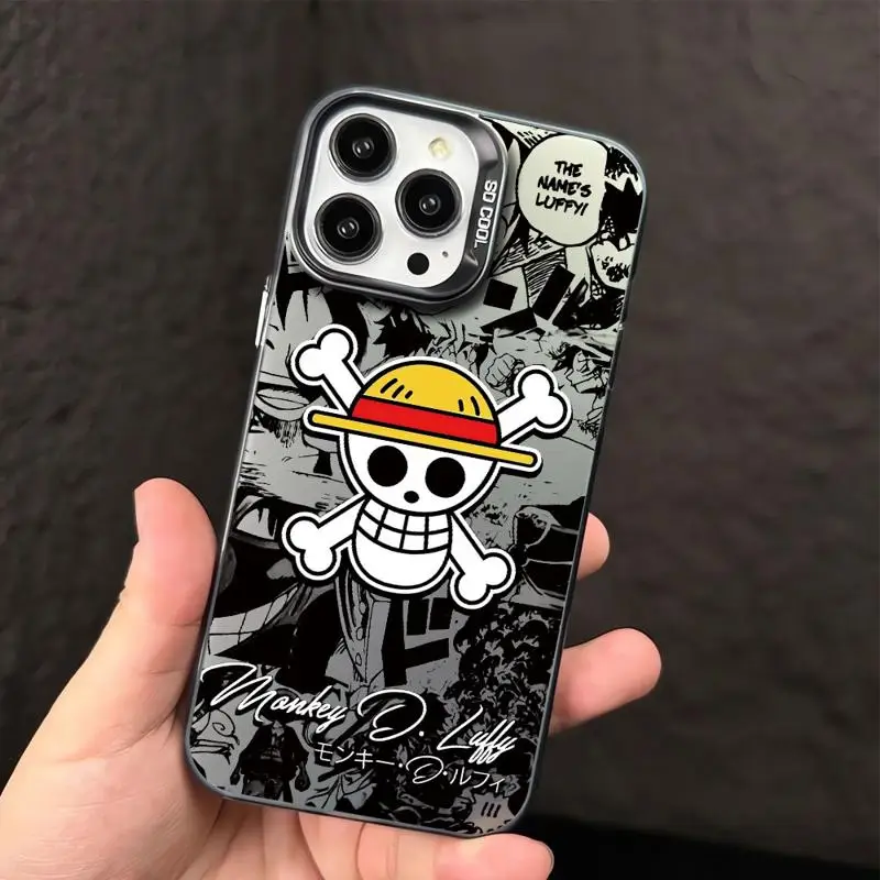 thumbnail image 1 of Funda de teléfono con logotipo de Luffyy, carcasa protectora a prueba de golpes para Apple iPhone 15 Pro Max 14 Pro 13 12 11 Pro Max 14 Plus, 1 of 5