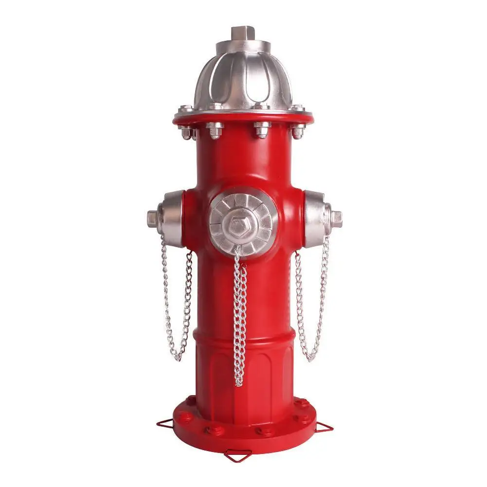 Fire Hydrant Outdoor Decoration Garden Ornament Decor,Firefighter Gifts For Men, Dog Hydrant Fake Fire For Dogs To X8H8
