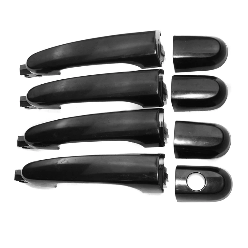 Poignée De Porte Extérieure Pour Kia Sportage 2005-2010 - Avant/arrière, Gauche/droite, Noir