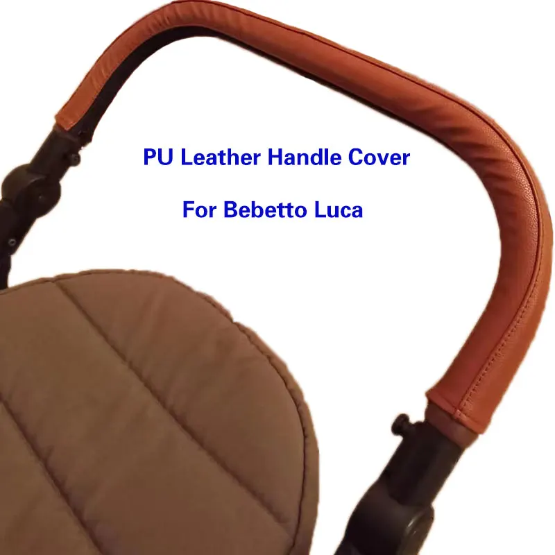 Stroller Accessories Pu Leather Handle Cover For Bebetto Luca Stroller Pram Bumper Protective Cases Armrest Covers Baby Carriage Accessories