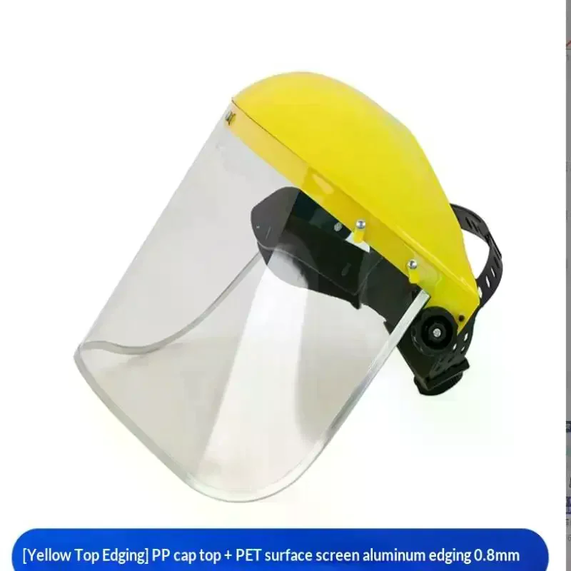 Enhanced Protective Face Shield with Adjustable Head Strap