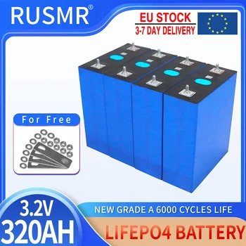 골프 카트 보트용 충전식 리튬 다리미 인산염 전지, Lifepo4 배터리, DIY A 등급, 12V, 24V, 48V, 면세점, 3.2V, 320AH, 1-16 개