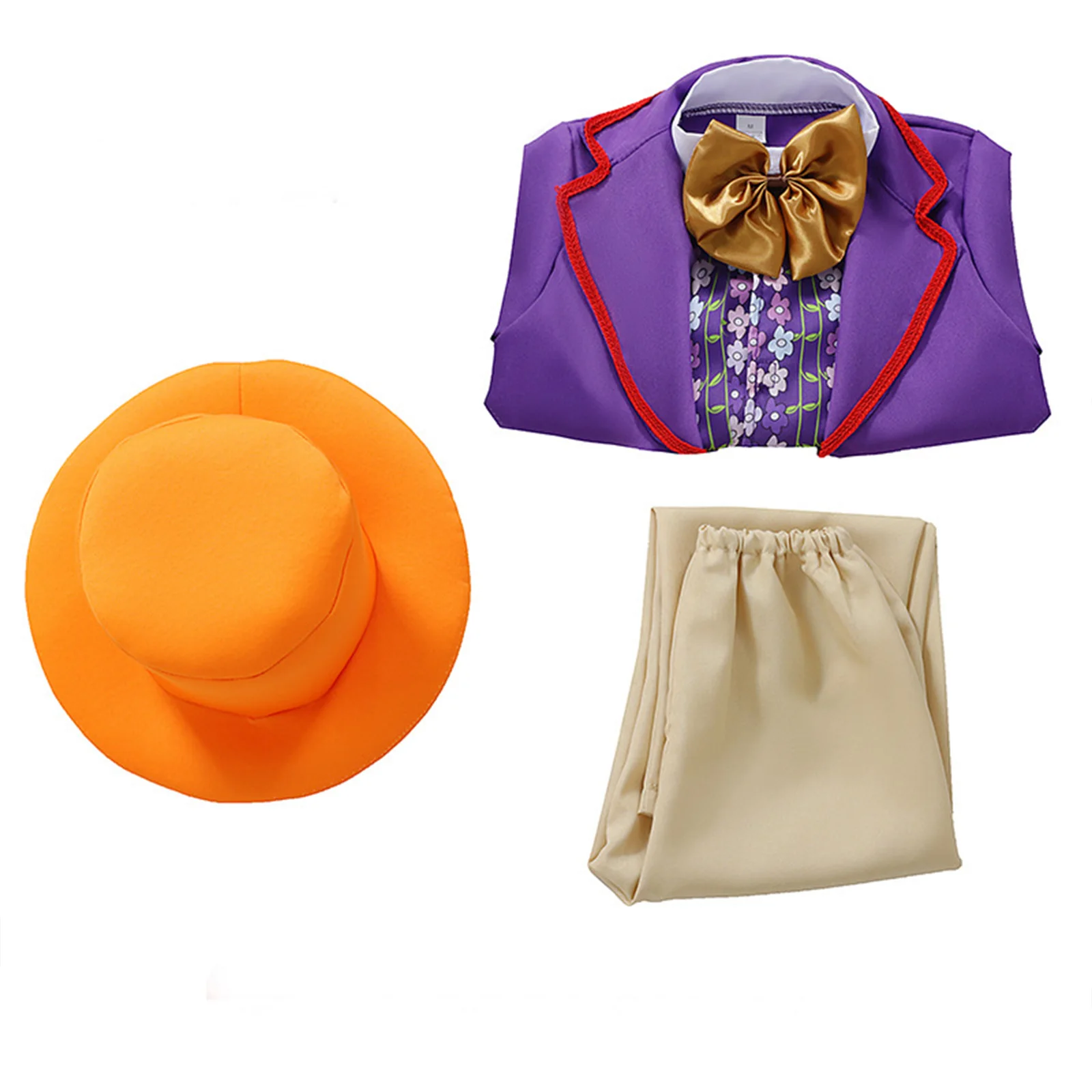 Disfraz de Willy Cosplay Charlie para niños, uniforme infantil, traje de juego de rol de Halloween para niños