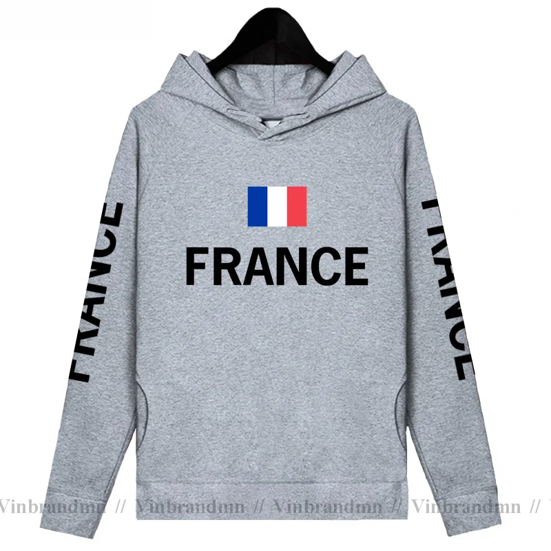 

France hoodies men sweatshirt sweat new hip hop streetwear clothing jerseys FRA loose tracksuit nation French flag fleece FR