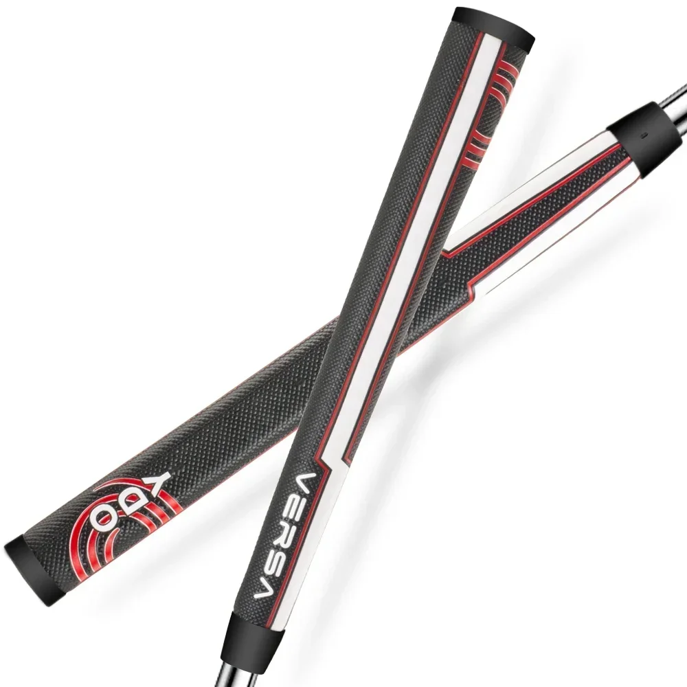 New Versa Pistol Midsize Putter Golf Grip Black/Red 4