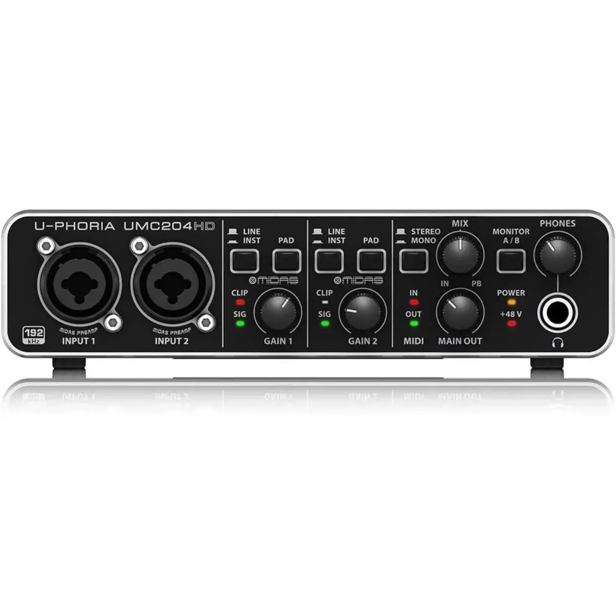 3 세대 2I4 Usb Pc 컴퓨터 사운드 카드 오디오 인터페이스, 전문 녹음 음악 스튜디오 장비