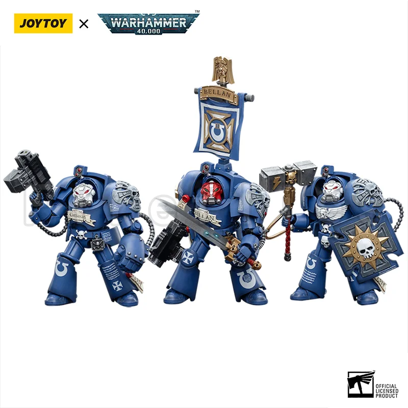 1/18 JOYTOY Action Figure 40K Dark Angels Primarch Roboute Guilliman Tau Anime Model Toy Free Shipping