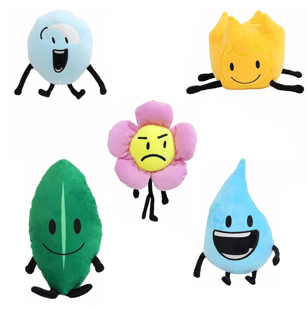 Set of 5pcs 7pcs Battle for Dream Island Plush Toy Stuffed Doll Bfdi Game  Cartoon Character Plushie Pillow for Kid Birthday Gift - AliExpress