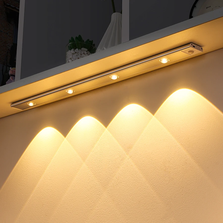 Lampe De Placard, Lampe D'Armoire Led Sans Fil Rechargeable Par Usb