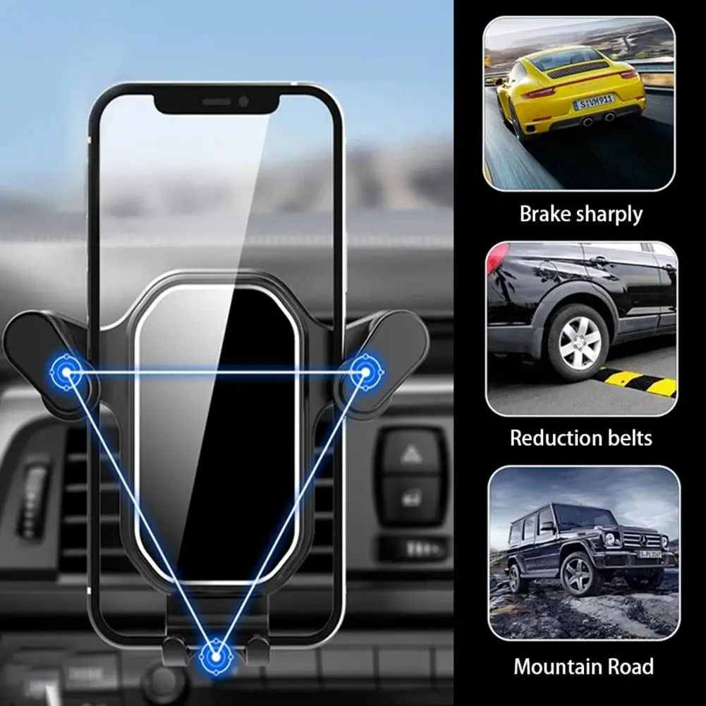 Car Mobile Phone Holder Air Vent Hook for iPhone Cellphone Mount Stand Support Car Bracket Universal